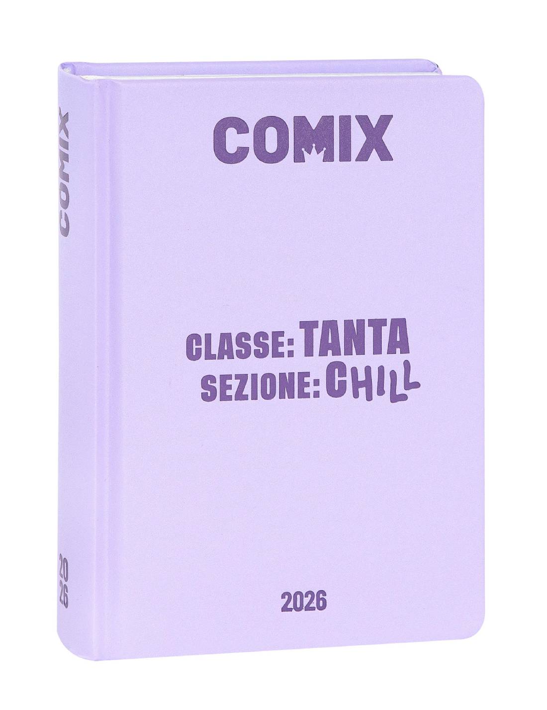 Diario 16 Mesi 2025/26 Comix Classe: Tanta Sezione: Chill Lilla