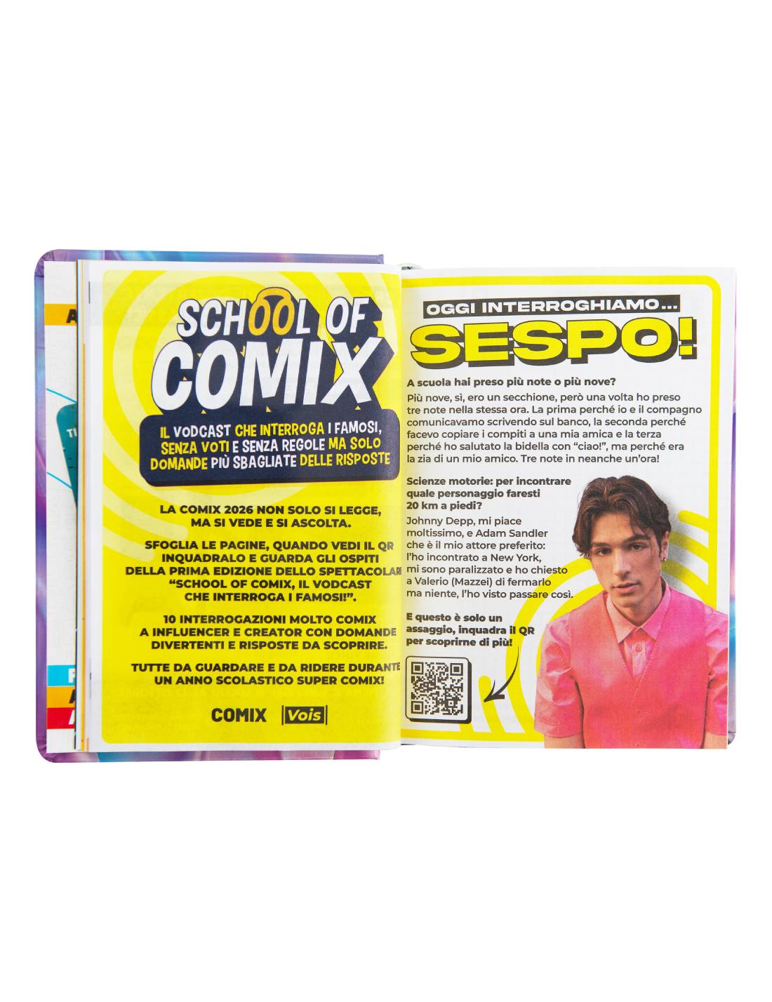 Diario 16 Mesi 2025/26 Comix La Matematica Mi Piace Ma Preferisco Non Parlarne Silky Wave