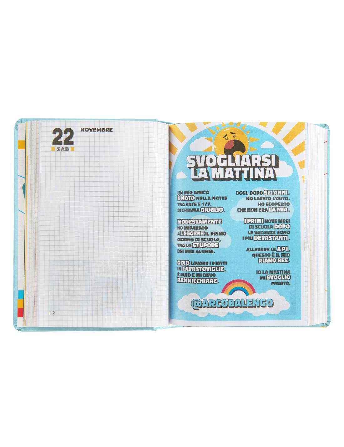 Diario 16 Mesi 2025/26 Comix Mini La Matematica Mi Piace Ma Preferisco Non Parlarne Azure