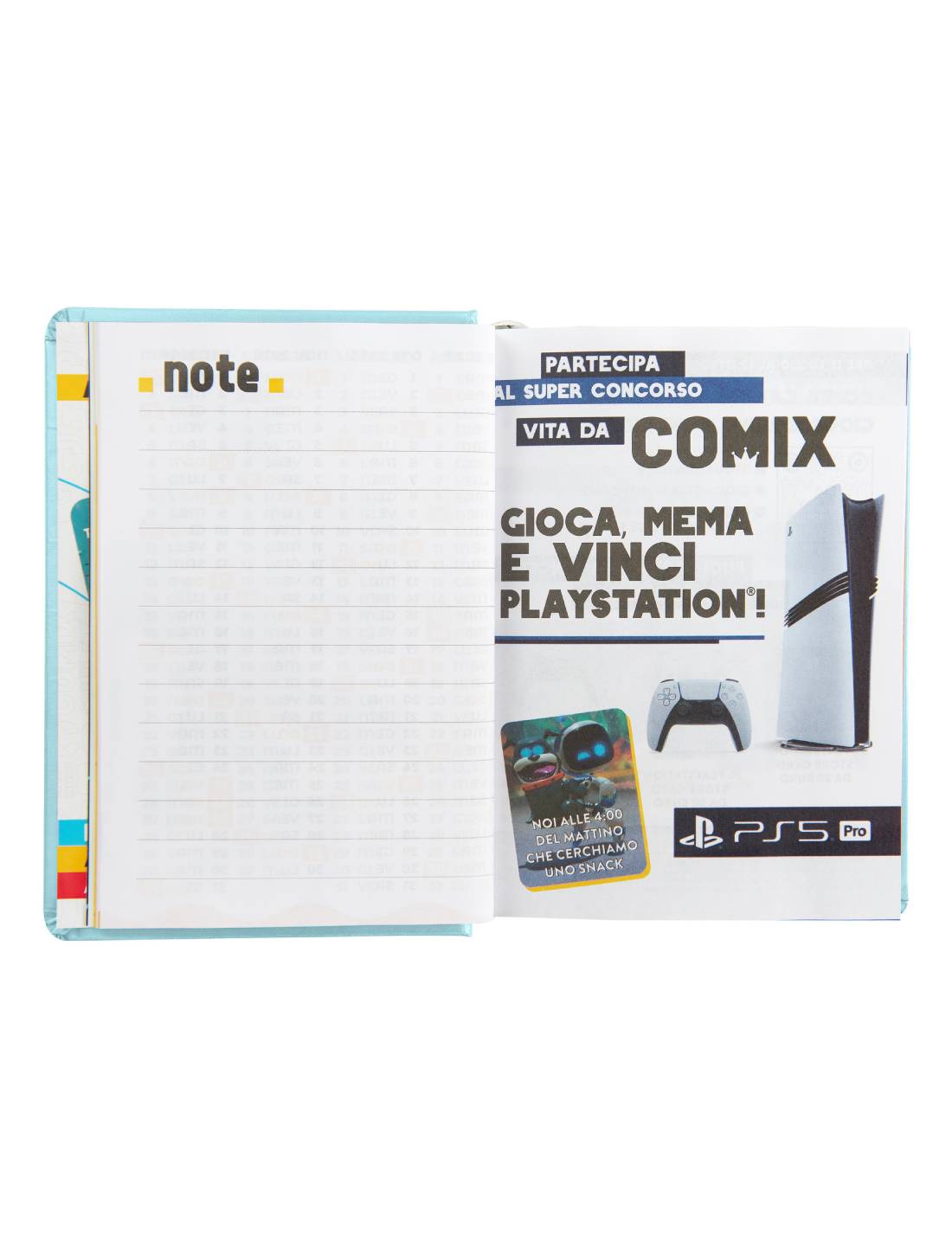 Diario 16 Mesi 2025/26 Comix Mini La Matematica Mi Piace Ma Preferisco Non Parlarne Azure