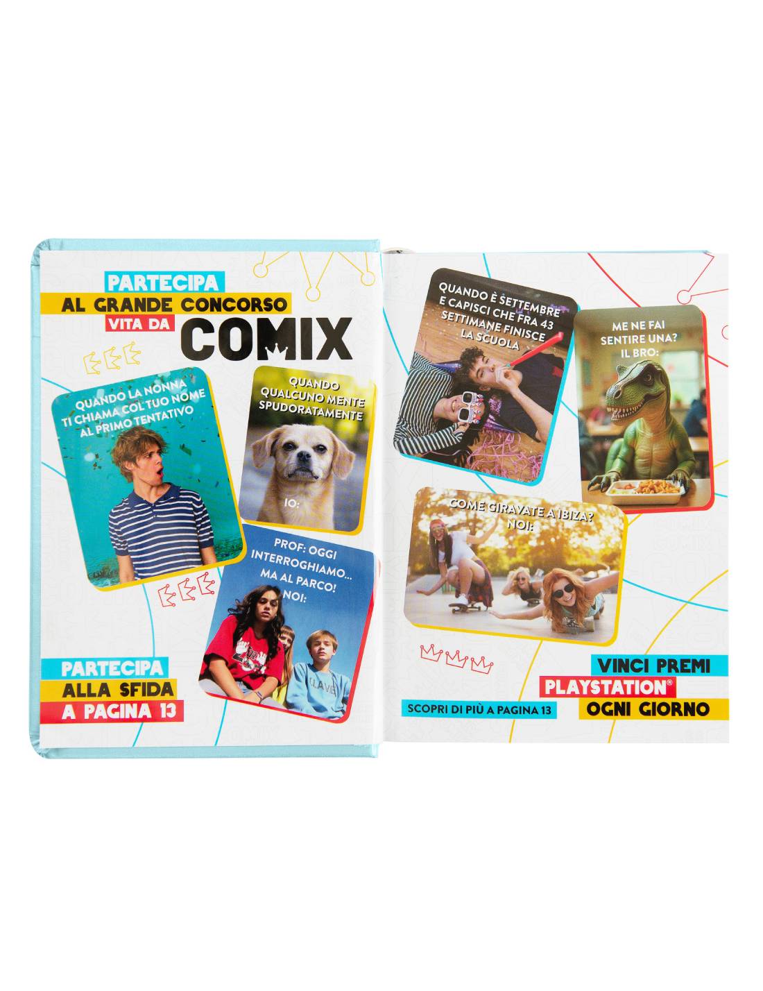 Diario 16 Mesi 2025/26 Comix Mini La Matematica Mi Piace Ma Preferisco Non Parlarne Azure