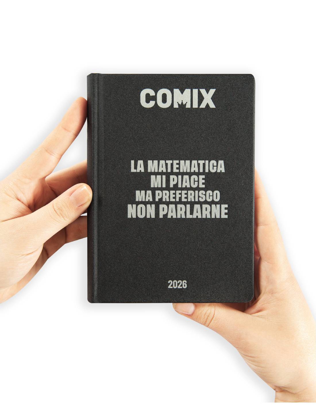 Diario 16 Mesi 2025/26 Comix Mini Credo In Me E In Chi Mi Suggerisce Nero E Argento