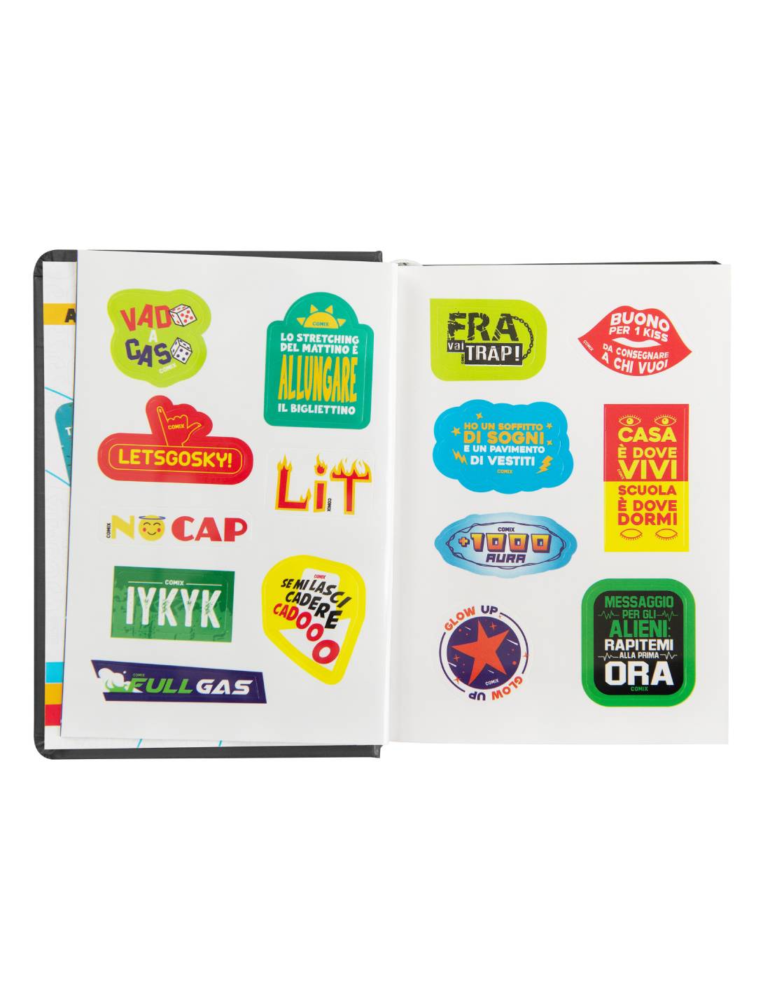 Diario 16 Mesi 2025/26 Comix Mini Credo In Me E In Chi Mi Suggerisce Nero E Argento