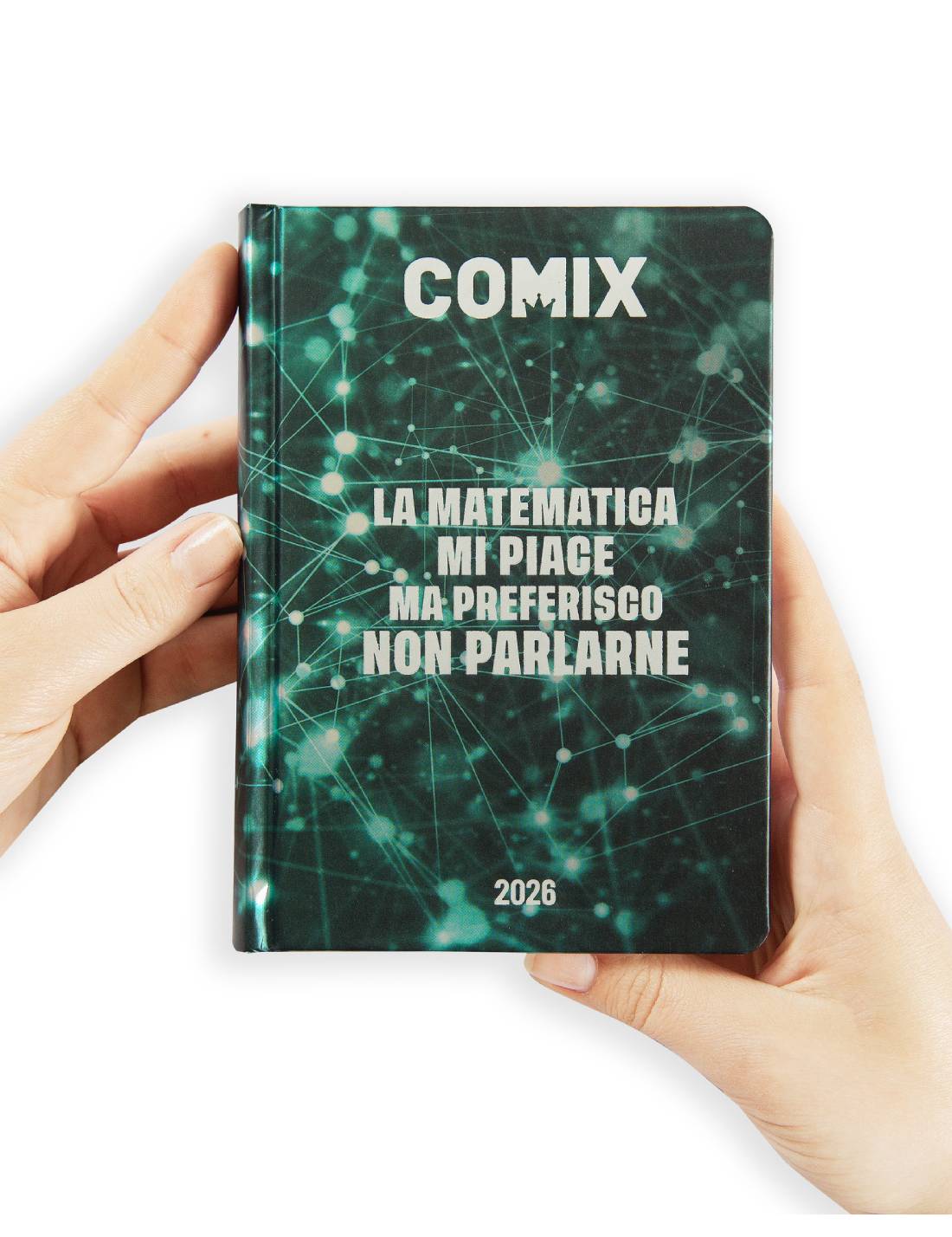 Diario 16 Mesi Comix Mini 2025/26 La Matematica Mi Piace Ma Preferisco Non Parlarne Electric Green