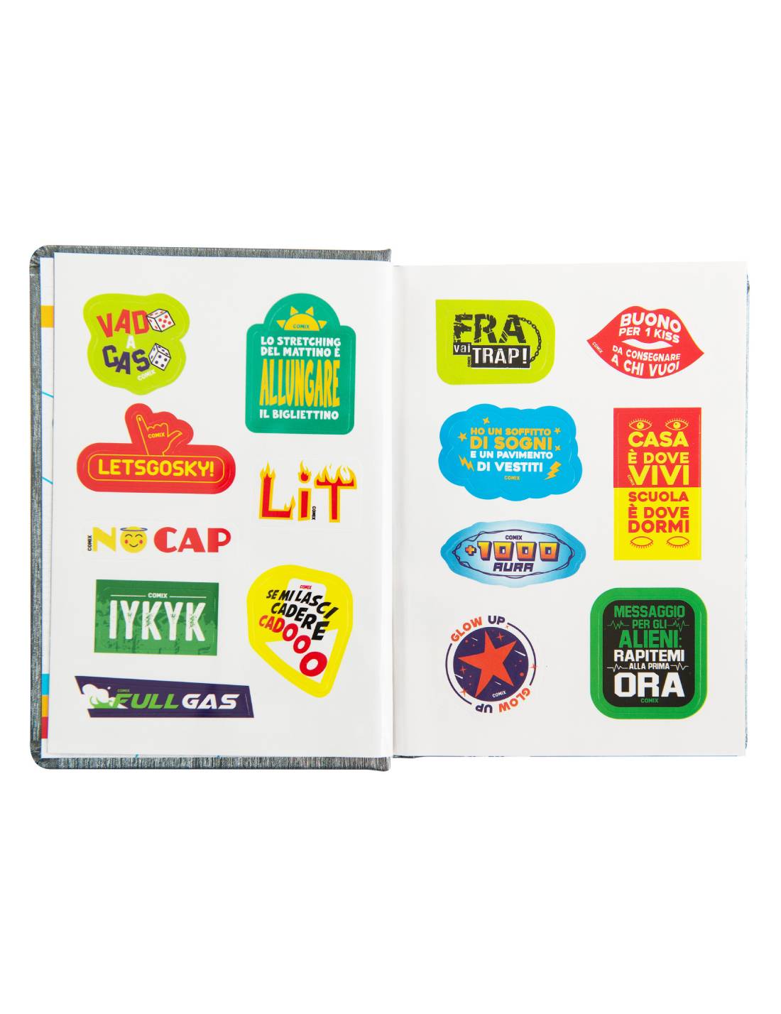 Diario 16 Mesi 2025/26 Comix Mini Credo In Me E In Chi Mi Suggerisce Gear Black