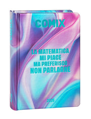 Diario 16 Mesi Comix Mini 2025/26 La Matematica Mi Piace Ma Preferisco Non Parlarne Silky Wave