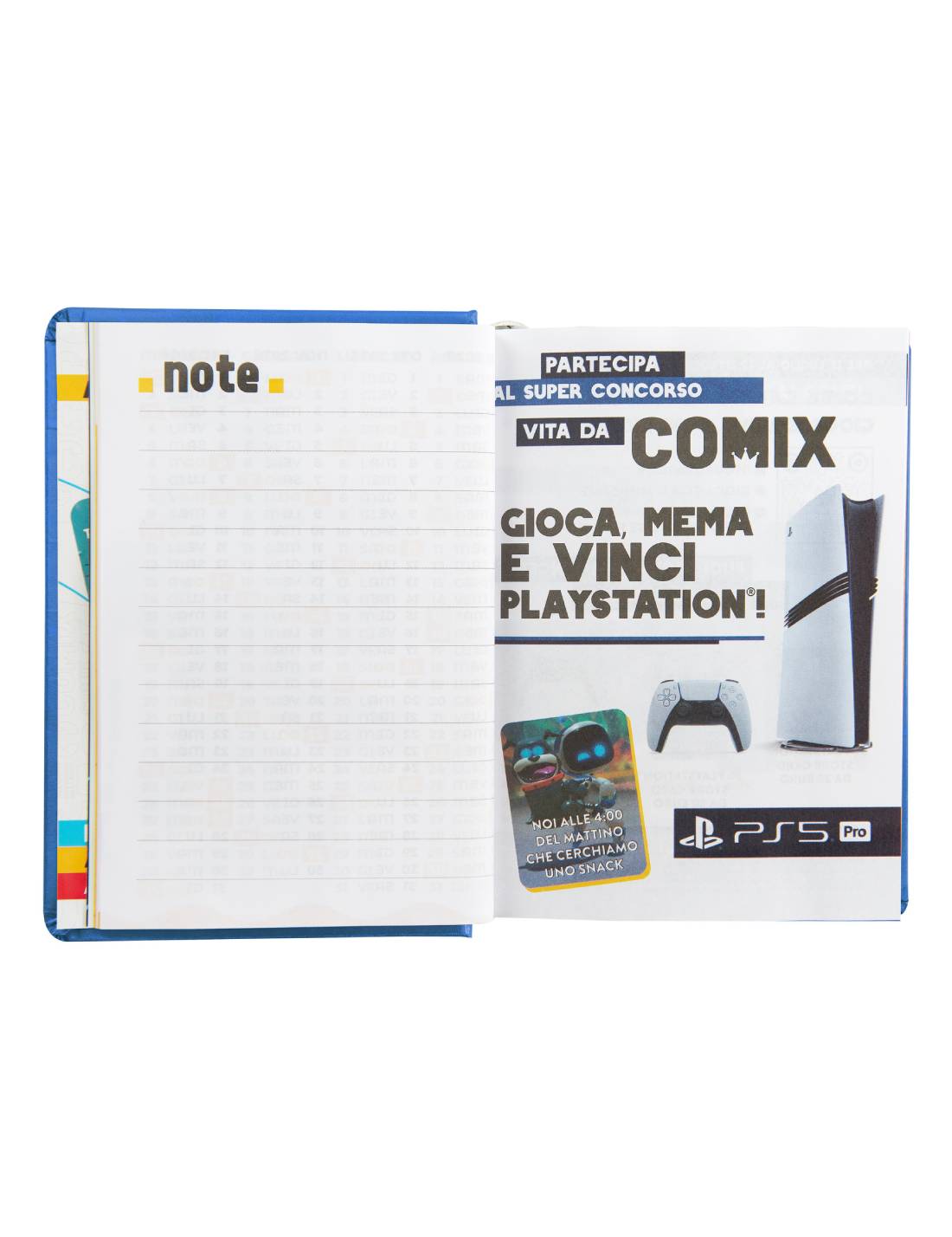 Diario 16 Mesi 2025/26 Comix Mignon Classe: Tanta Sezione: Chill Avio