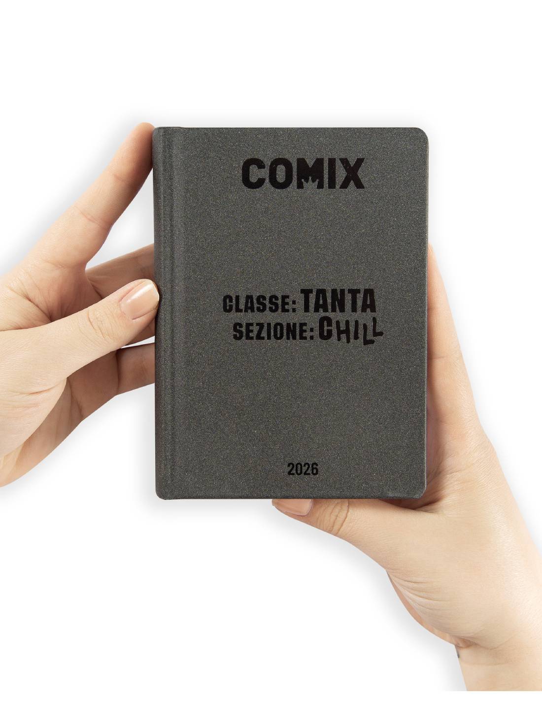 Diario 16 Mesi 2025/26 Comix Mignon Classe: Tanta Sezione: Chill Charcoal