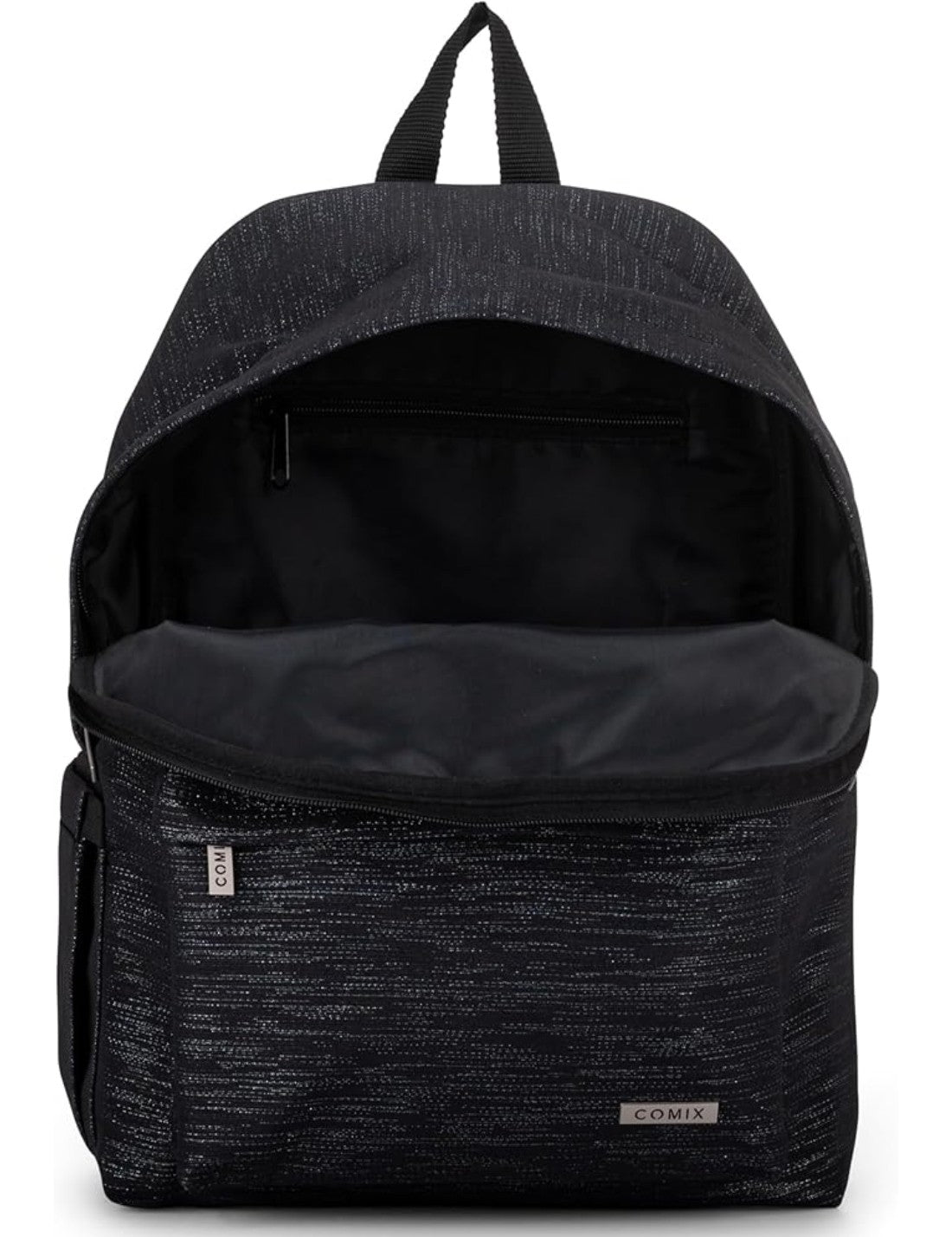 Zaino Scuola Americano Comix Lurex Nero