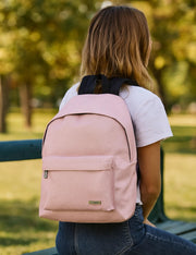 Zaino Scuola Americano Comix Lurex Rosa