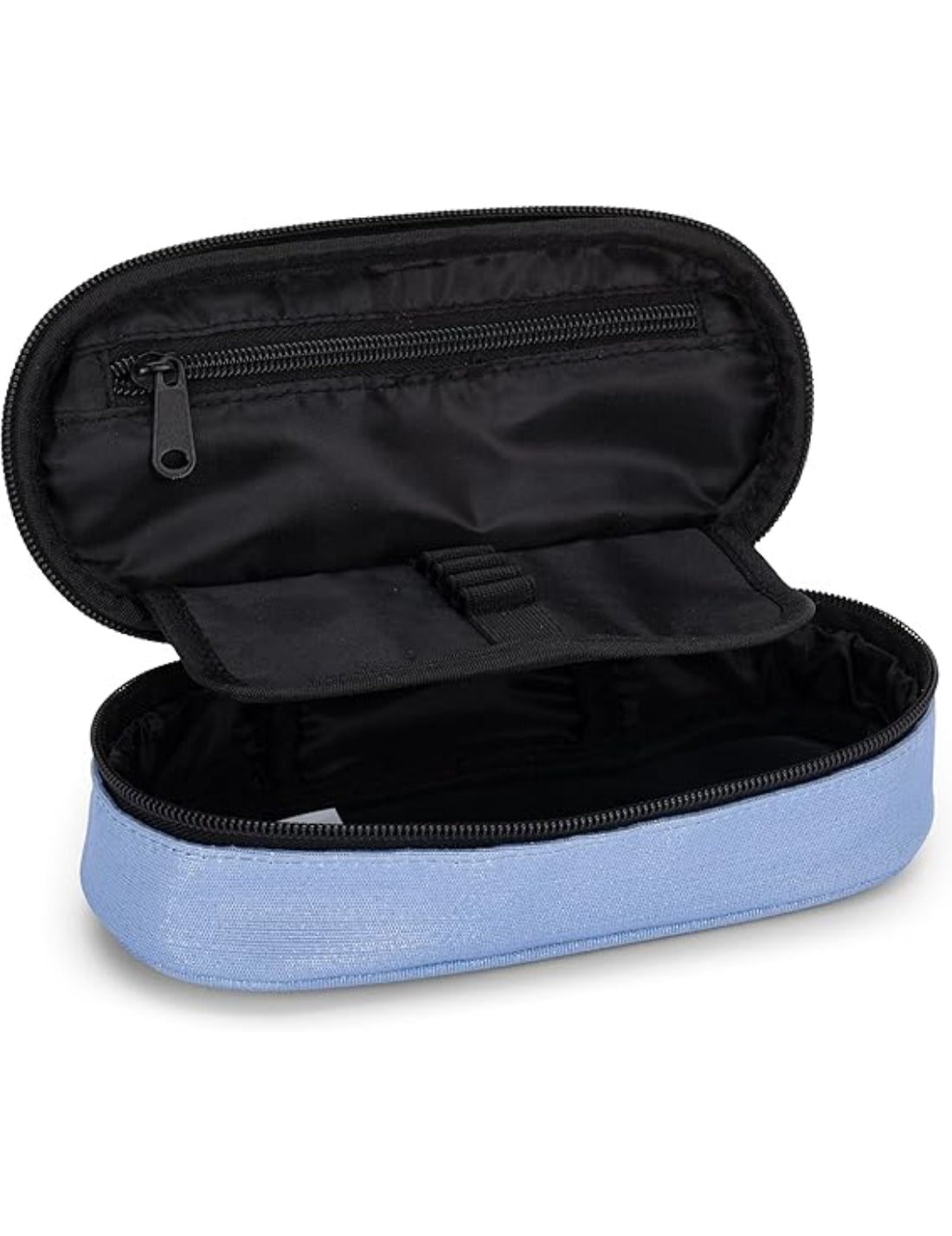 Astuccio Portapenne Ovale Organizzato Eastpak Lurex Azzurro
