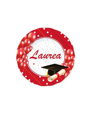 Piatti Di Carta Piani Laurea 20cm 8pz
