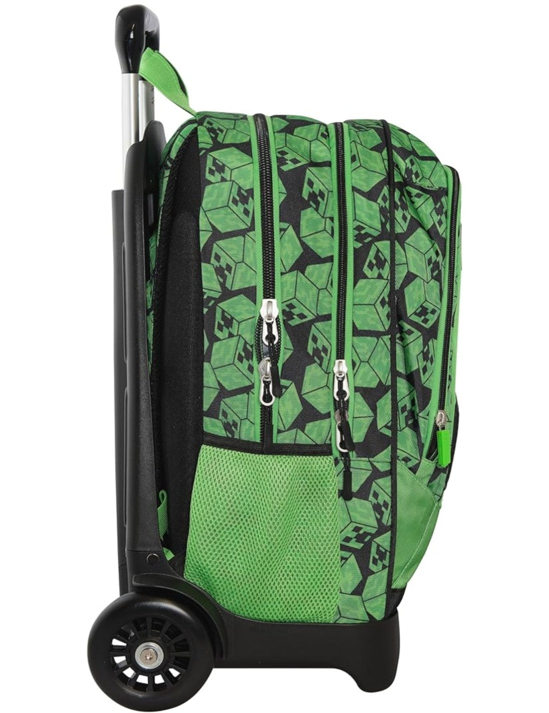 Zaino Trolley Organizzato Staccabile Pixel Minecraft