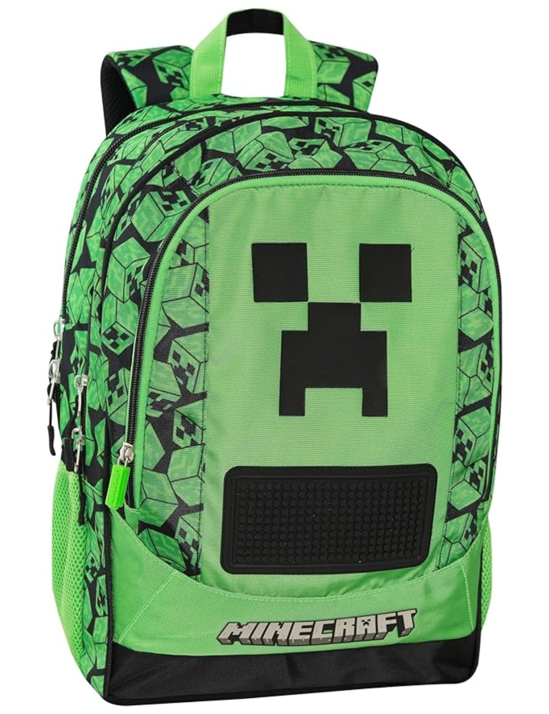 Zaino Trolley Organizzato Staccabile Pixel Minecraft