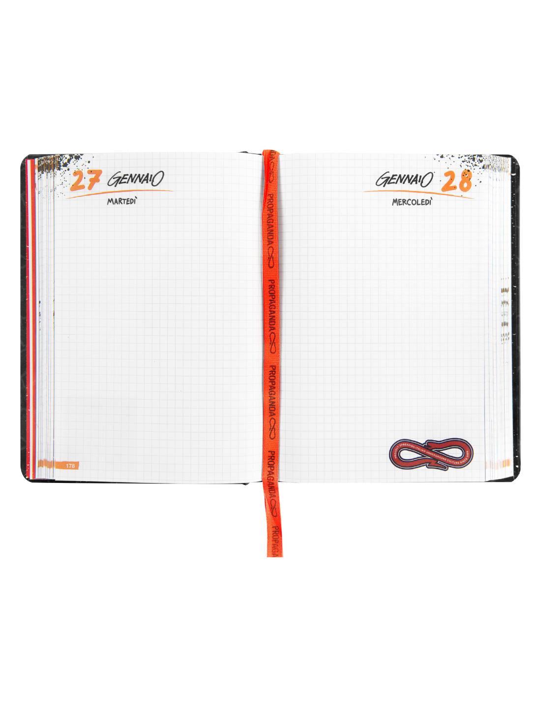 Diario 16 Mesi Propaganda 2025/2026 Ultimo Banco Pantera