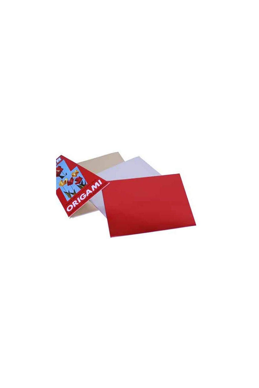Carta Per Origami 24 Fogli Colori Metallizzati14x14cm