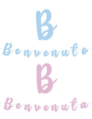 Festone Decorativo Scritta Italic 300cm
