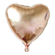 Palloncino Mylar Cuore Oro 24" 60cm