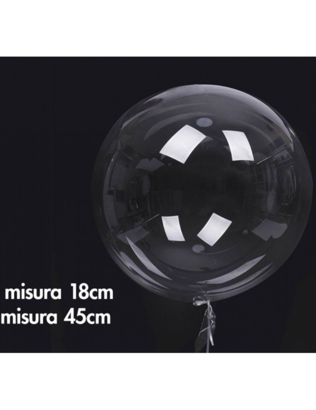 Palloncino Trasparente 18" 45cm