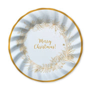 8 Piatti Christmas Gold 24cm