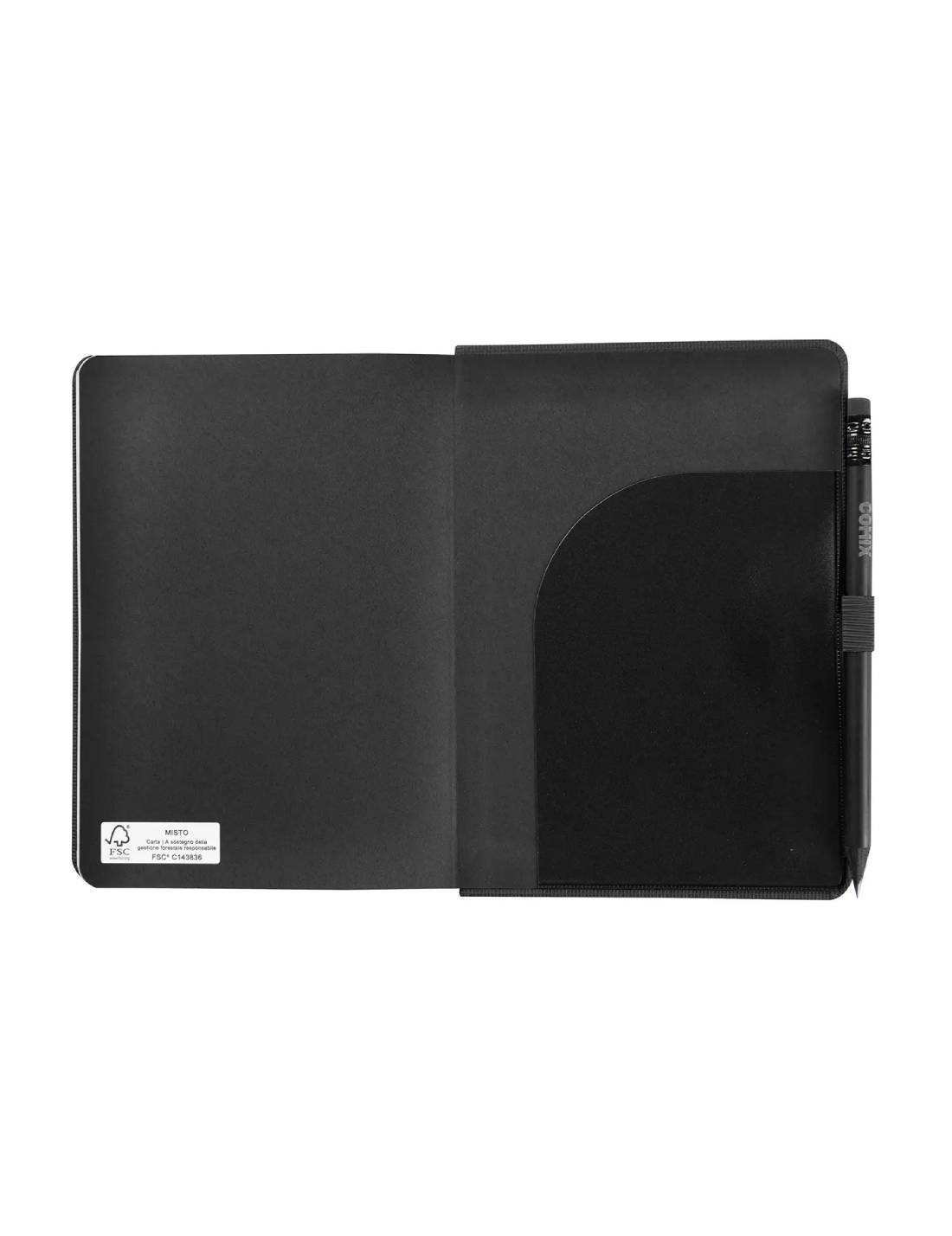 Agenda 12m Week Pocket Black Collezione Comix