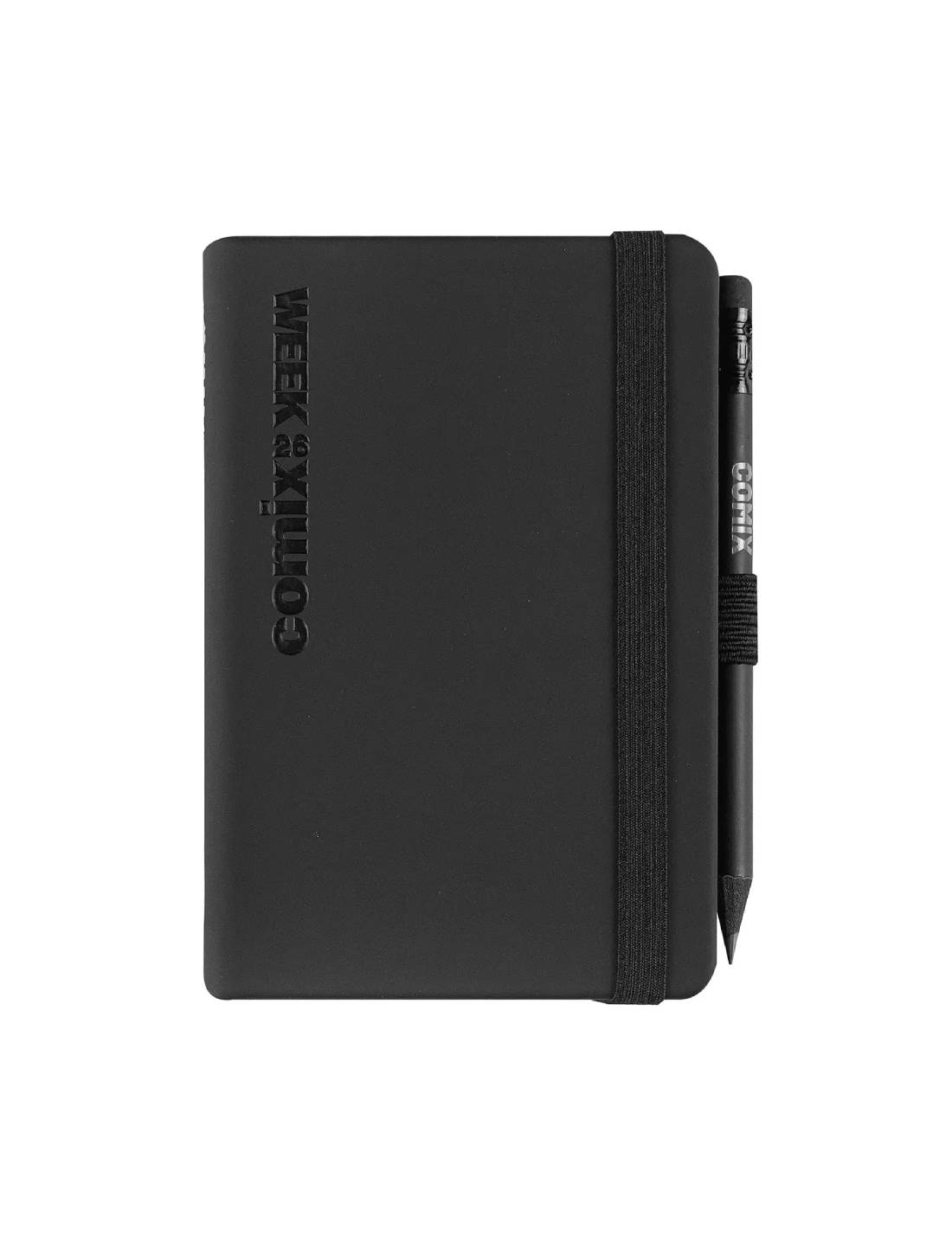 Agenda 12m Week Pocket Black Collezione Comix