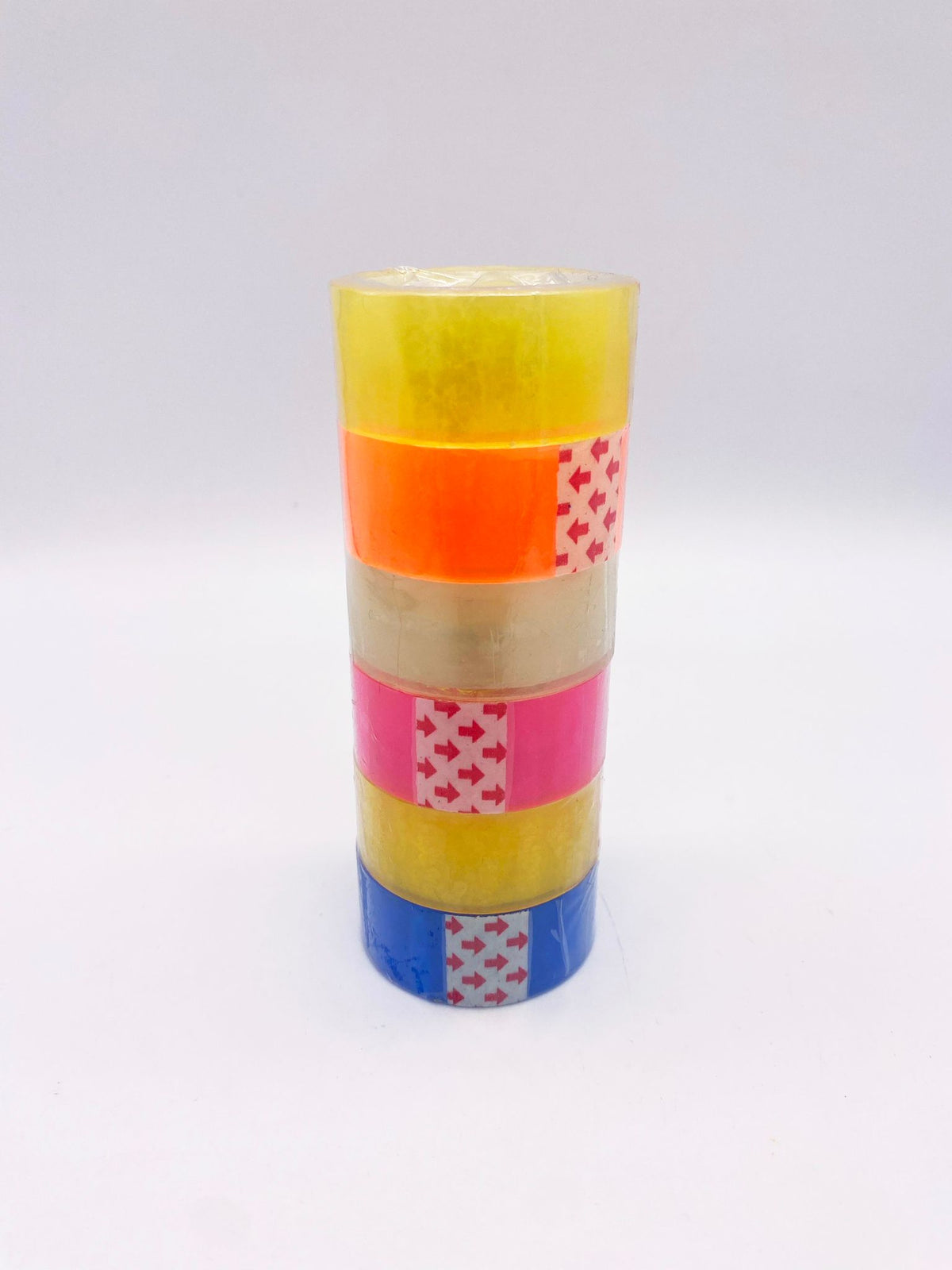 Nastro Adesivo Scotch Colorato 15mmx10m 6pz.