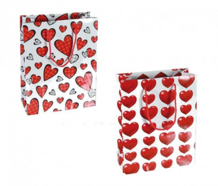 Busta Regalo San Valentino con Cuori