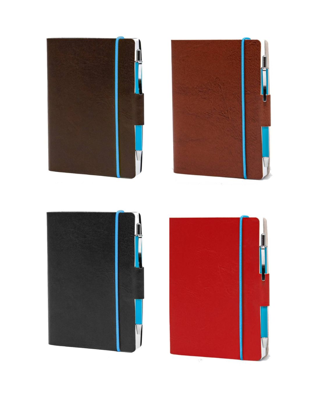 Agenda InTempo Giornaliera Similpelle Con Elastico Blueband 2026 9x13cm