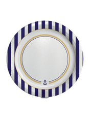 Piatti Dessert Di Carta Piani Marinaresco 18cm 8pz