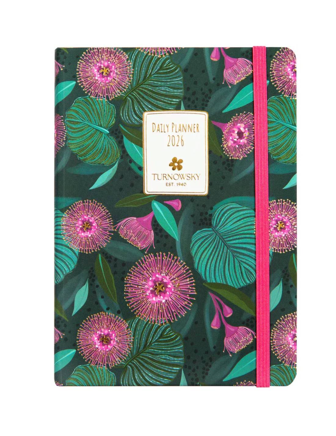 Agenda Giornaliera Mini 12 Mesi Turnowsky Monstera