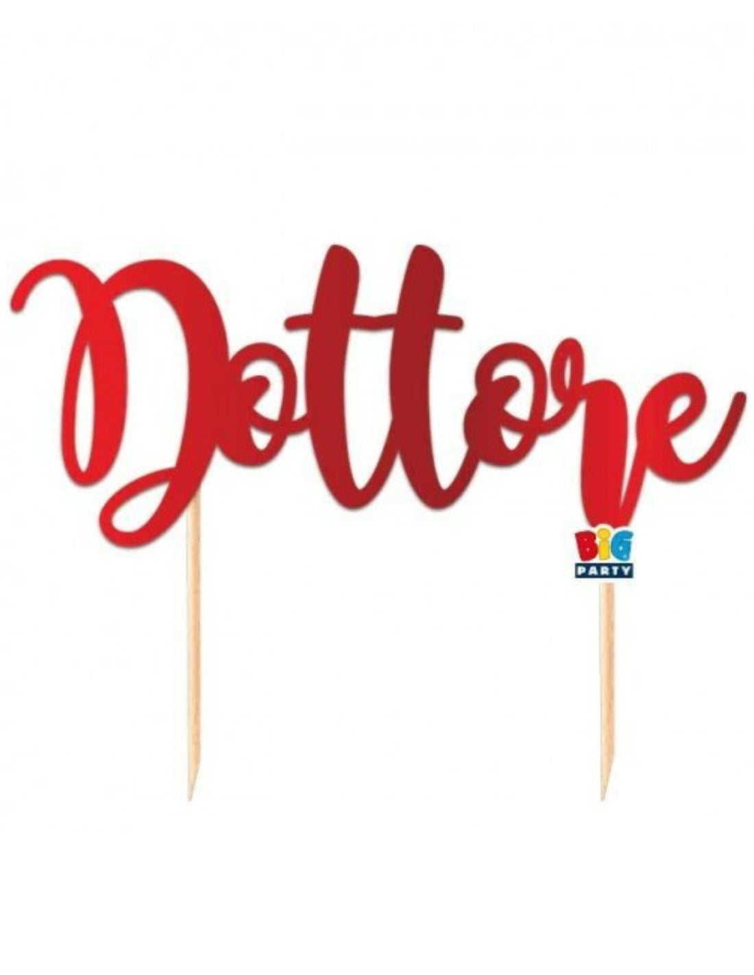 Cake Topper Decorazione Torta Dottore Laurea