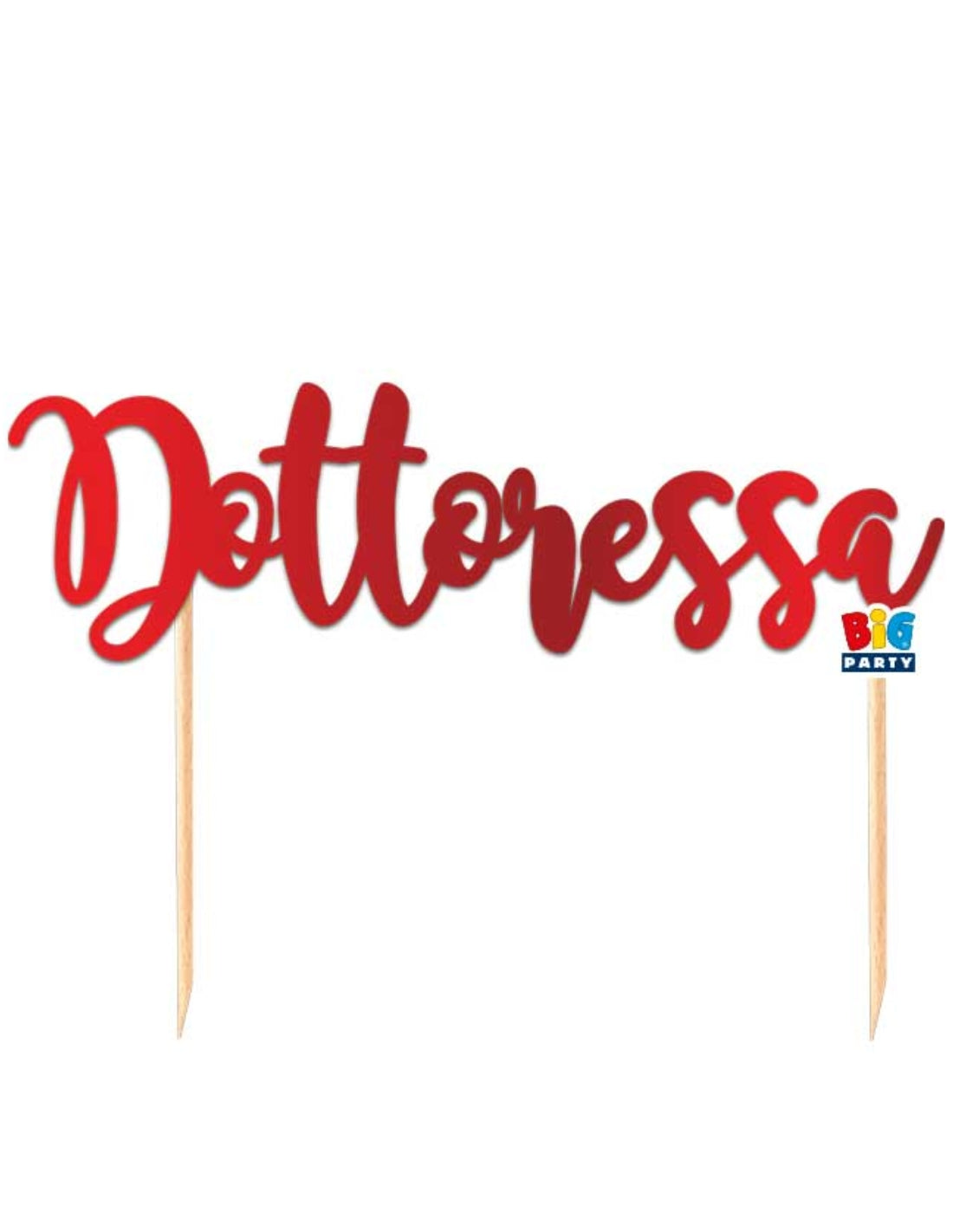 Cake Topper Decorazione Torta Dottoressa Laurea