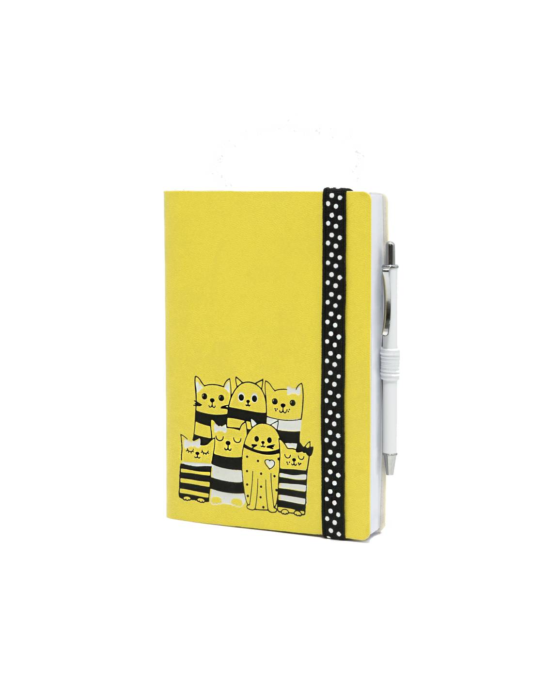 Agenda InTempo Giornaliera Con Elastico Cats Life 2026 10x15cm