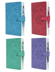 Agenda InTempo Giornaliera Similpelle Con Penna E Laccio Mandala 2026 10x15cm