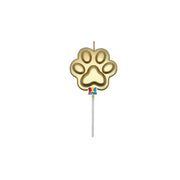 Candelina Di Compleanno In Cera Pick Pets Oro 12cm 1pz.