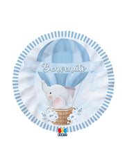 Piatti Di Carta Piani Benvenuto 25cm 8pz