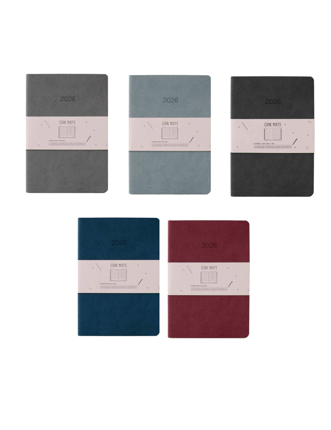 Agenda InTempo Settimanale Similpelle Ciak Mate 2026 15x21cm