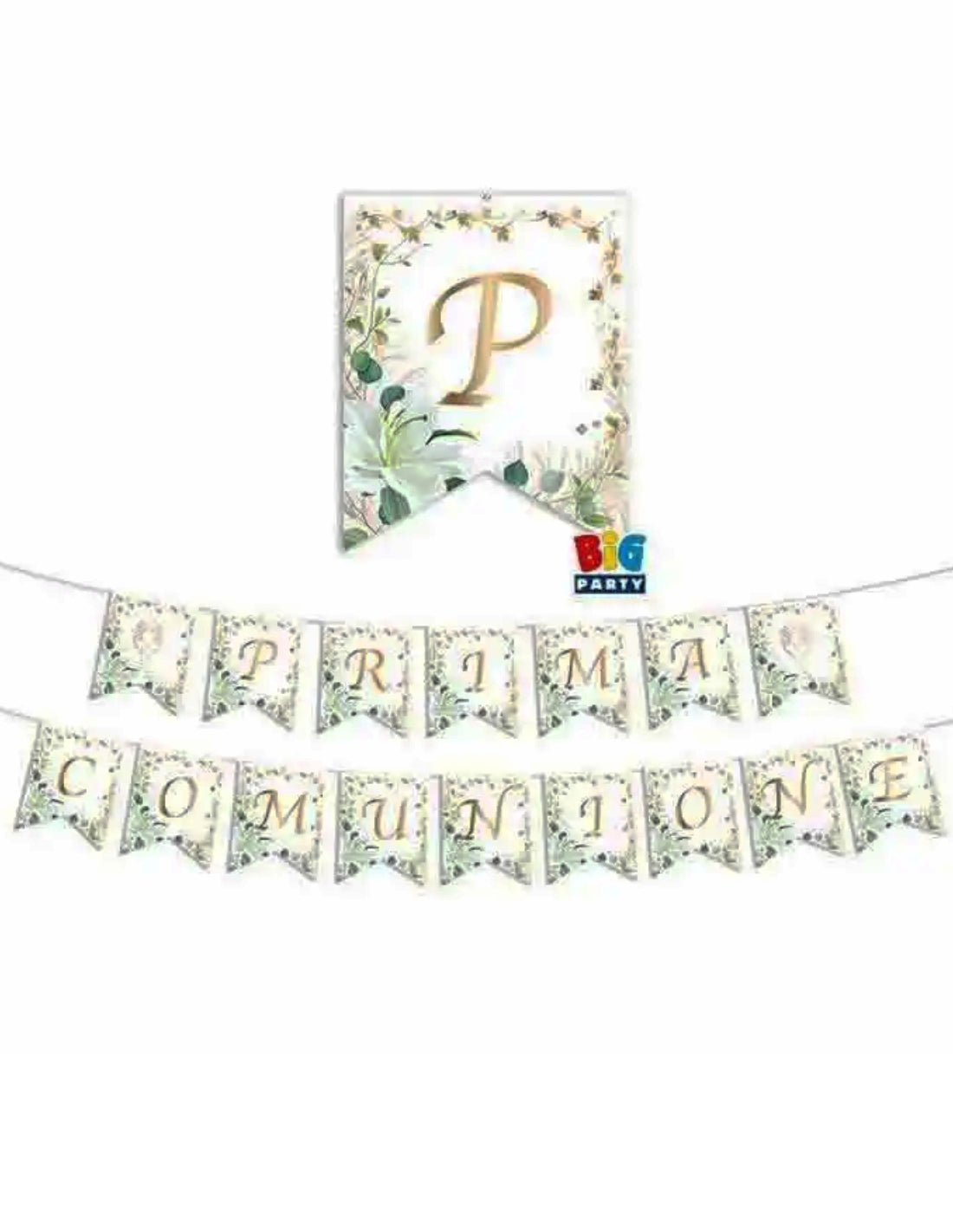 Festone Decorativo Prima Comunione 3mt