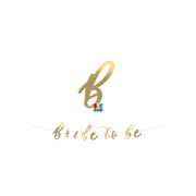 Festone Scritta Italic Bride To Be 300x15cm