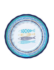 Piatti Piani Di Carta Marine 20cm 8pz