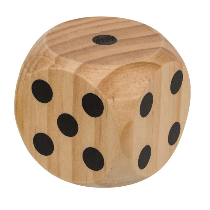 Dado 6 Facce In Legno 7cm