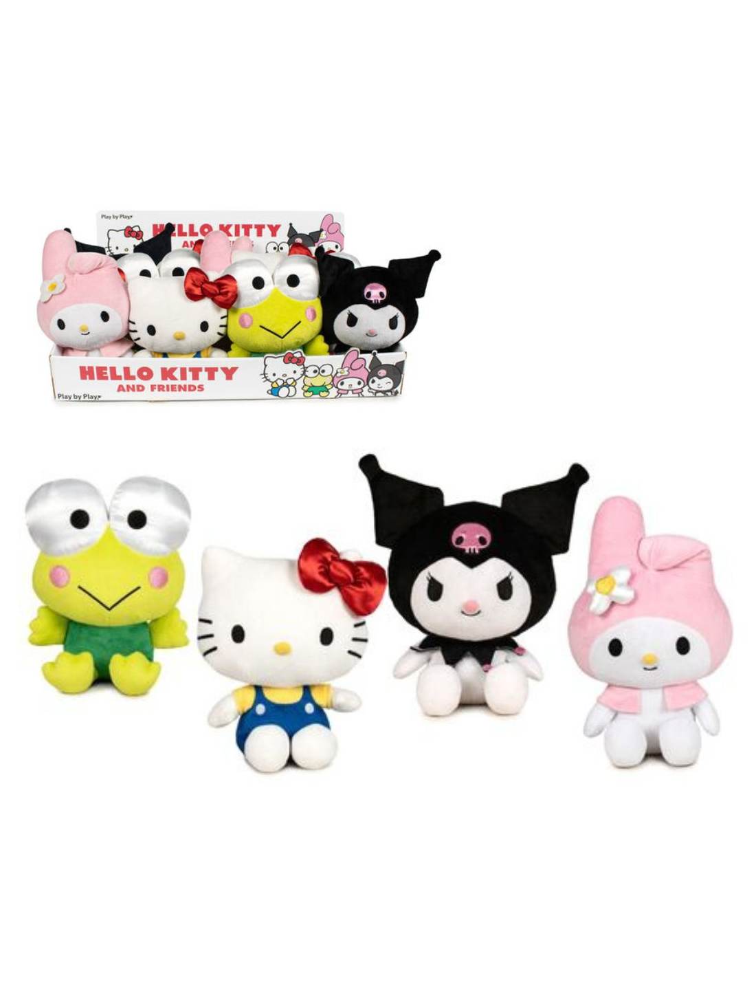 Peluche Hello Kitty And Friends 16cm