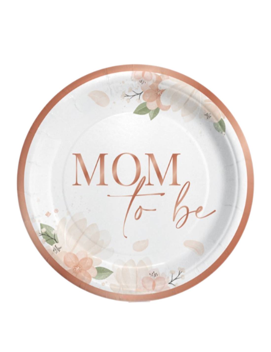 Piatti Di Carta Mom To Be 6pz