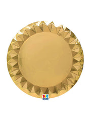 Sottopiatti Di Carta Diamantati Oro 32cm 6pz