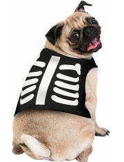 Costume Halloween Cane Scheletro