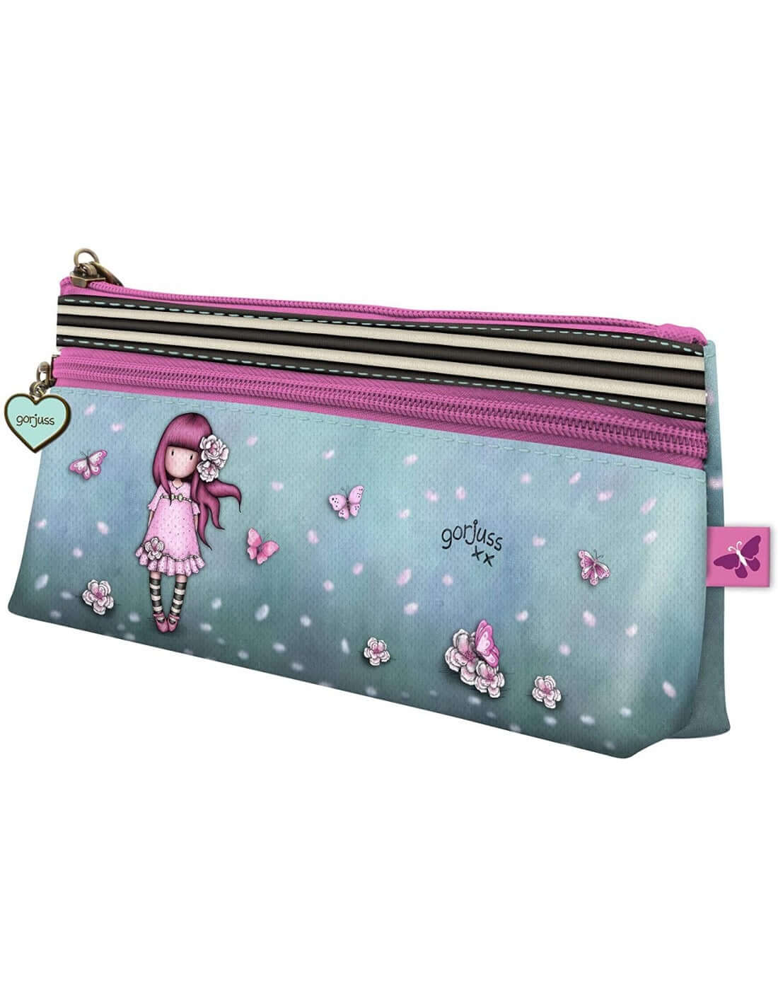 Astuccio Portapenne Santoro London Gorjuss Cherry Blossom