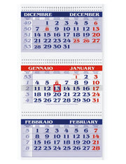 Calendario Olandese Trittico A Tre Spirali Classic 80cm