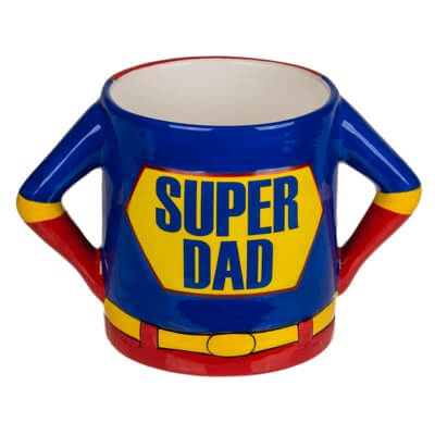 Tazza In Gres Super Dad Festa Del Papà 500ml