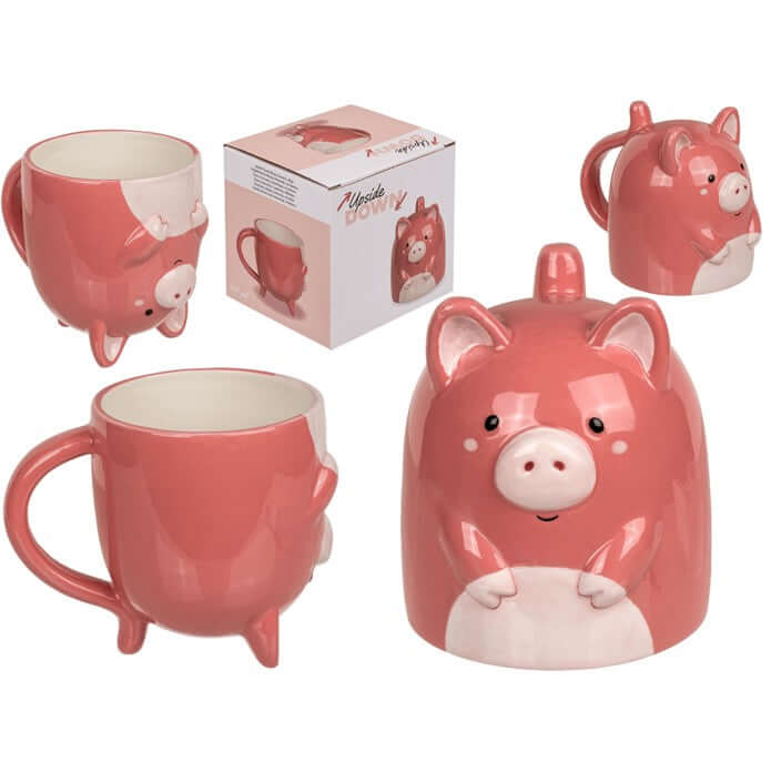 Tazza In Ceramica Maialino Sagomato